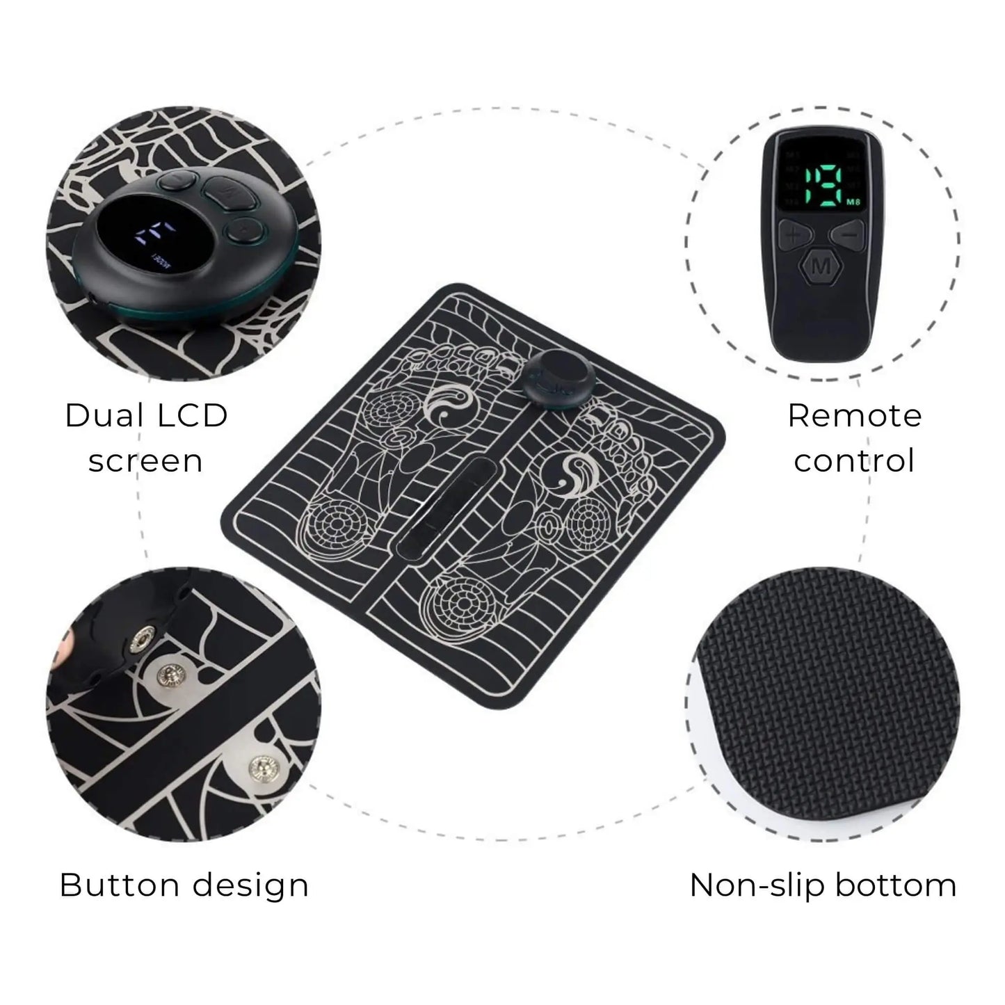 EMS Foot Massager Mat