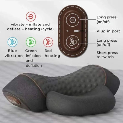 Neck Massager Pillow with Heat and Traction