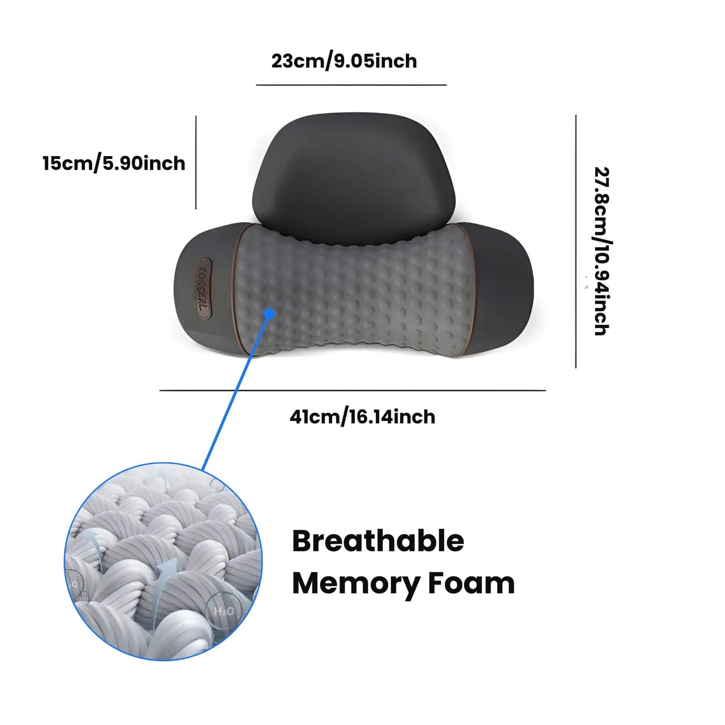 Neck Massager Pillow with Heat and Traction